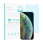 گلس اپل iPhone XS Max مدل نانو هیدروژل آنتی بلو برند راک اسپیس کد S