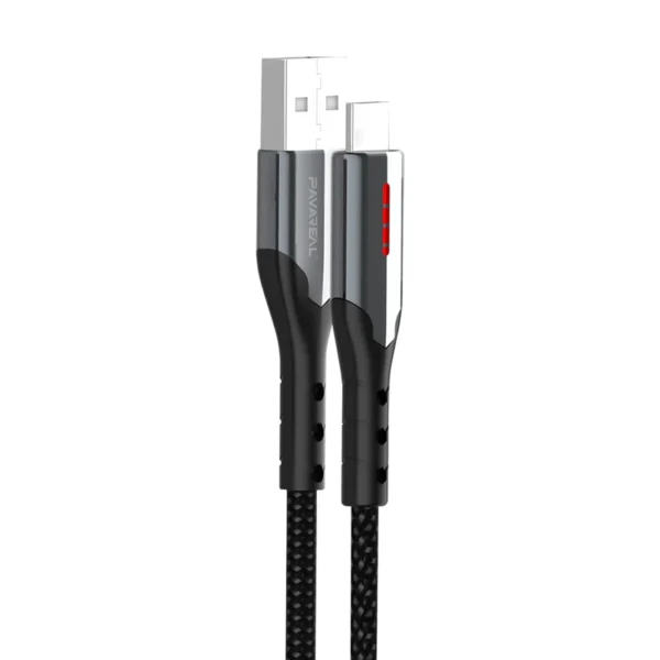 کابل تبدیل USB بهUSB-Cپاواریال مدل DC-163 طول 1 متر