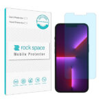 گلس اپل iPhone 13 Pro Max مدل نانو هیدروژل آنتی بلو برند راک اسپیس کد S