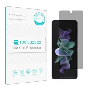 گلس سامسونگ Galaxy Z Flip3 5G مدل نانو هیدروژل پرایوسی برند راک اسپیس کد S