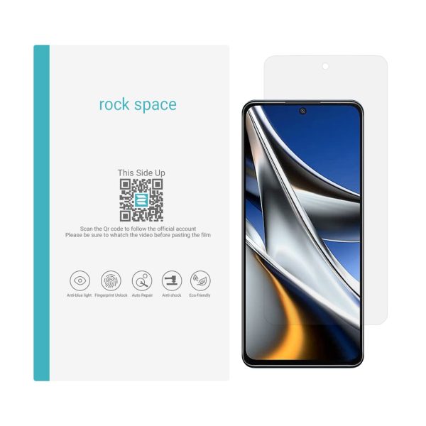 محافظ صفحه نمایش هیدروژِل راک اسپیس شیائومی poco X4 pro 5G