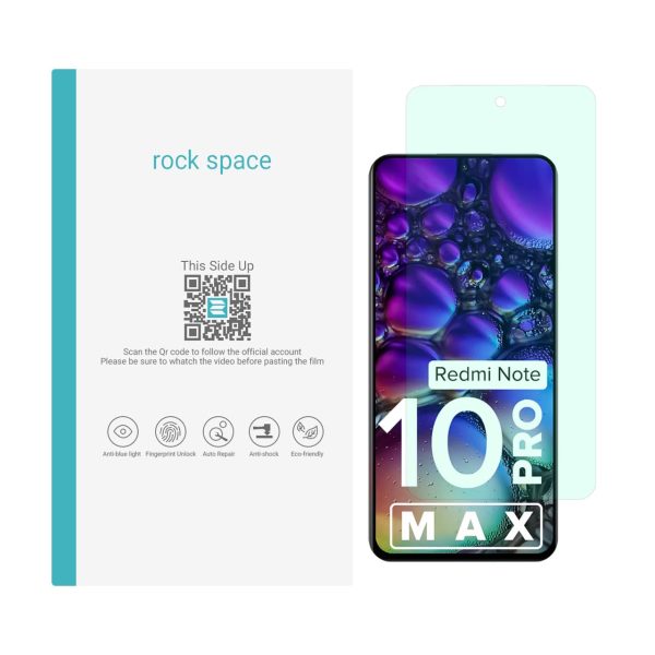 محافظ صفحه نمایش گرین لایت راک اسپیس مناسب برای گوشی شیائومی مدل Redmi note 10 pro max