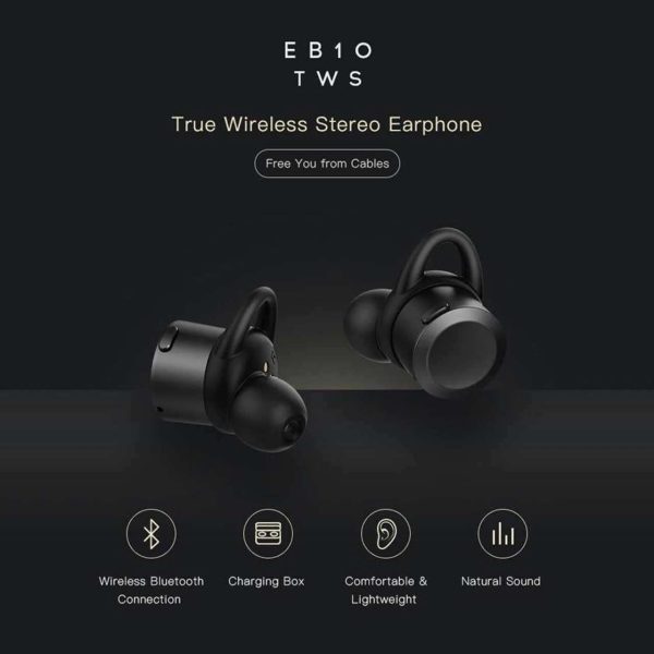 هدفون بی سیم راک مدل True Wireless Stereo EB10 RAU0539