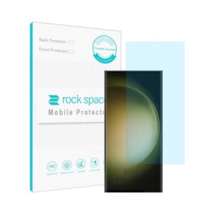 گلس سامسونگ Galaxy S23 Ultra مدل نانو هیدروژل آنتی بلو برند راک اسپیس