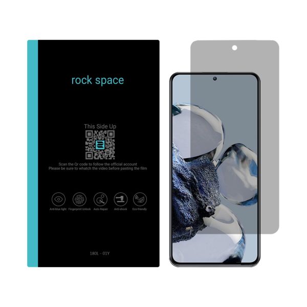 محافظ صفحه (گلس) نانو هیدروژل پرایویسی و ضد ضربه گوشی شیائومی Mi 12t PRO برند راک اسپیس