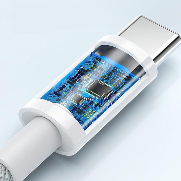 کابل تبدیل USB-C به USB-C راک مدل RCB0826 طول 1 متر