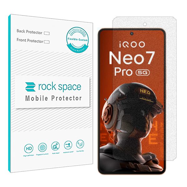 گلس ویوو iQOO Neo 7 Pro مدل نانو هیدروژل گیمینگ برند راک اسپیس