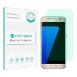 گلس سامسونگ Galaxy S7 مدل نانو هیدروژل گرین لایت برند راک اسپیس