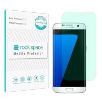 گلس سامسونگ Galaxy S7 Edge مدل نانو هیدروژل گرین لایت برند راک اسپیس