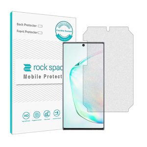 گلس سامسونگ +Note 10 مدل نانو هیدروژل گیمینگ برند راک اسپیس سایز M کد 8792