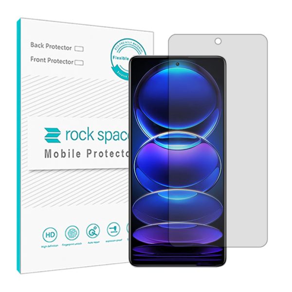 گلس شیائومی Redme Note 12 Pro +5G مدل نانو هیدروژل شفاف برند راک اسپیس