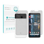 گلس محافظ صفحه نمایش و پشت گوشی گوگل Pixel 2 XL مدل نانو هیدروژل مات برند راک اسپیس کدss