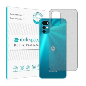 گلس محافظ پشت گوشی موتورولا Moto G22 مدل نانو هیدروژل مات برند راک اسپیس 20192S