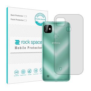 گلس محافظ پشت گوشی اینفیکس Smart Hd 2021 مدل نانو هیدروژل شفاف برند راک اسپیس کد `13133S