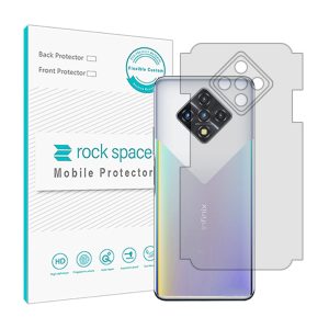 گلس محافظ پشت گوشی اینفیکس Zero 8 مدل نانو هیدروژل شفاف برند راک اسپیس کد29109M