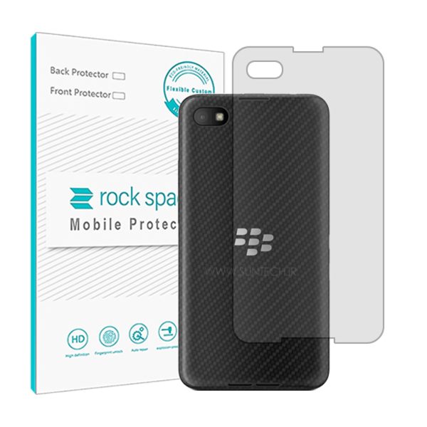 گلس محافظ پشت گوشی Blackberry Z30 مدل نانو هیدروژل شفاف برند راک اسپیس کد3694S