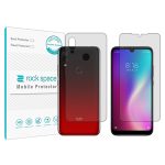 گلس محافظ صفحه نمایش و پشت گوشی شیائومی Redmi 7 مدل نانو هیدروژل شفاف برند راک اسپیس کد SS