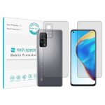 گلس محافظ صفحه نمایش و پشت گوشی شیائومی Redmi K30S مدل نانو هیدروژل شفاف برند راک اسپیس کد SS