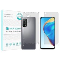 گلس محافظ صفحه نمایش و پشت گوشی شیائومی Redmi K30S مدل نانو هیدروژل شفاف برند راک اسپیس MS