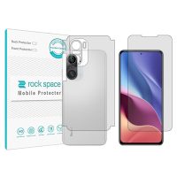 گلس محافظ صفحه نمایش و پشت گوشی شیائومی Redmi K40 مدل نانو هیدروژل شفاف برند راک اسپیس MS