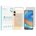 گلس محافظ صفحه نمایش و پشت گوشی شیائومی Redmi Note 13R Pro مدل نانو هیدروژل مات برند راک اسپیس کدSS