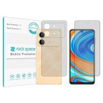 گلس محافظ صفحه نمایش و پشت گوشی شیائومی Redmi Note 13R Pro مدل نانو هیدروژل گیمینگ برند راک اسپیس کدSS