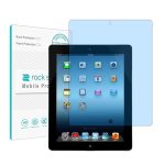 گلس تبلت اپل iPad 4 مدل نانو هیدروژل آنتی بلو برند راک اسپیس کد 4083L