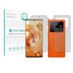 گلس صفحه نمایش و پشت گوشی ویوو X80 مدل نانو هیدروژل مات برند راک اسپیس