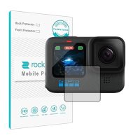 گلس دوربین GO PRO hero 12 مدل نانو هیدروژل شفاف برند راک اسپیس کد 30617S