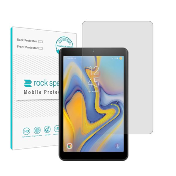 گلس تبلت سامسونگ Galaxy Tab A 8.0 (2018) مدل نانو هیدروژل شفاف برند راک اسپیس کد 25141L