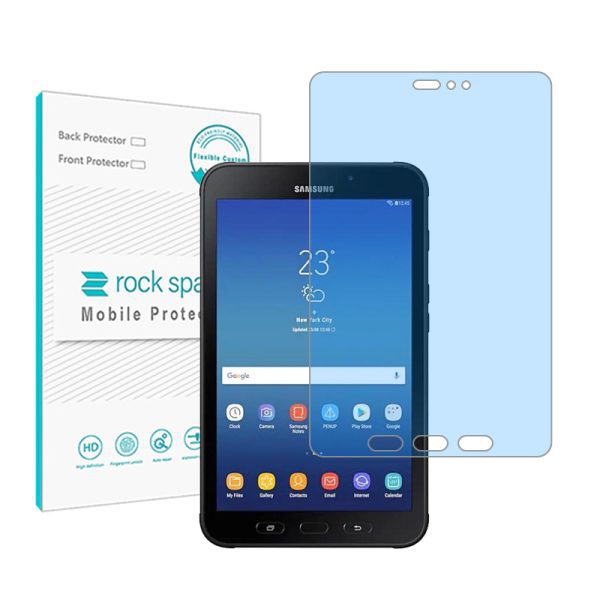 گلس تبلت سامسونگ Galaxy Tab Active 2 مدل نانو هیدروژل آنتی بلو برند راک اسپیس کد 12858L