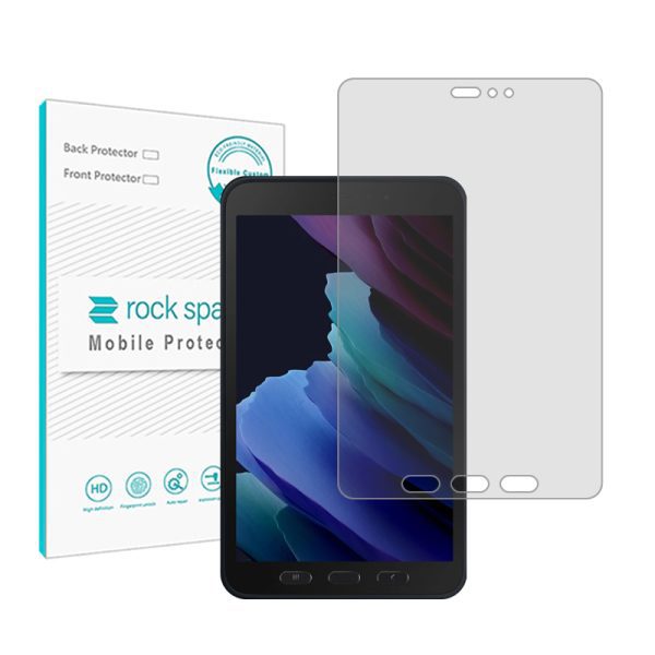 گلس تبلت سامسونگ Galaxy Tab Active3 مدل نانو هیدروژل شفاف برند راک اسپیس کد 14247L