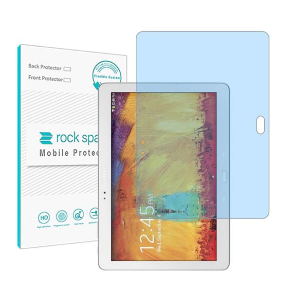 گلس تبلت سامسونگ Galaxy Note 10.1 (2014) مدل نانو هیدروژل آنتی بلو برند راک اسپیس کد 13194L