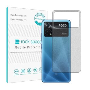 گلس محافظ پشت گوشی شیائومی Poco X4 Pro 5G مدل نانو هیدروژل مات برند راک اسپیس کد19877S