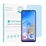 گلس شیائومی Redmi 11 Prime 5 مدل نانو هیدروژل آنتی بلو برند راک اسپیس کد 23581S