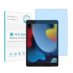 گلس تبلت اپل iPad 10.2 2021 مدل نانو هیدروژل آنتی بلو برند راک اسپیس کد 16681L