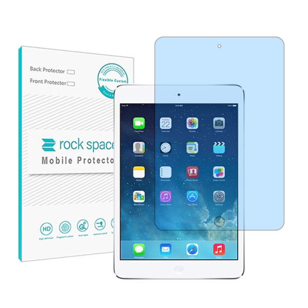 گلس تبلت اپل iPad mini 2 مدل نانو هیدروژل آنتی بلو برند راک اسپیس کد 9978L