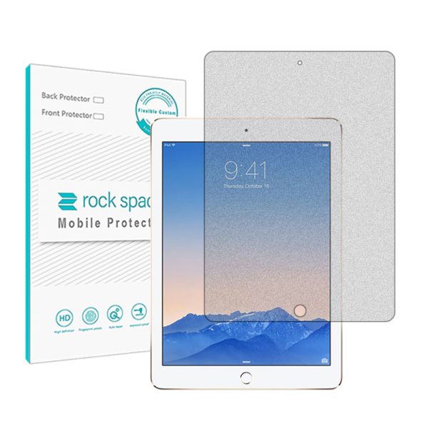 گلس تبلت اپل iPad Air 2 مدل نانو هیدروژل گیمینگ برند راک اسپیس کد 4085L