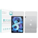 گلس صفحه نمایش و پشت تبلت اپل iPad Air (2020) مدل نانو هیدروژل شفاف برند راک اسپیس