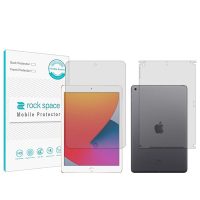 گلس صفحه نمایش و پشت تبلت آیفون iPad 10.2 (2020) مدل نانو هیدروژل شفاف برند راک اسپیس کد XL