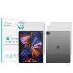 گلس صفحه نمایش و پشت تبلت آیفون iPad Pro 12.9 (2021) مدل نانو هیدروژل شفاف برند راک اسپیس کد XL