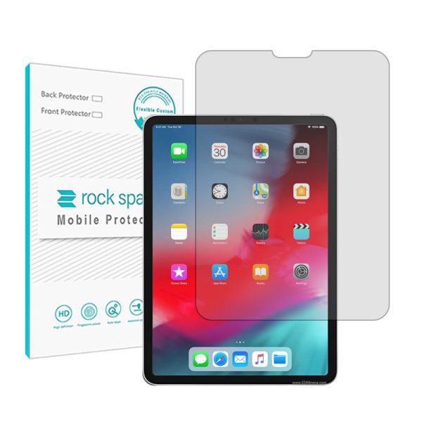 گلس تبلت اپل iPad Pro 11 2018 مدل نانو هیدروژل شفاف برند راک اسپیس کد 16150L