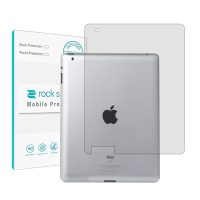 گلس پشت تبلت اپل iPad 4 مدل نانو هیدروژل شفاف برند راک اسپیس کد 3981L