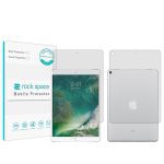 گلس صفحه نمایش و پشت تبلت آیفون iPad 9.7 (2017) مدل نانو هیدروژل شفاف برند راک اسپیس کد L