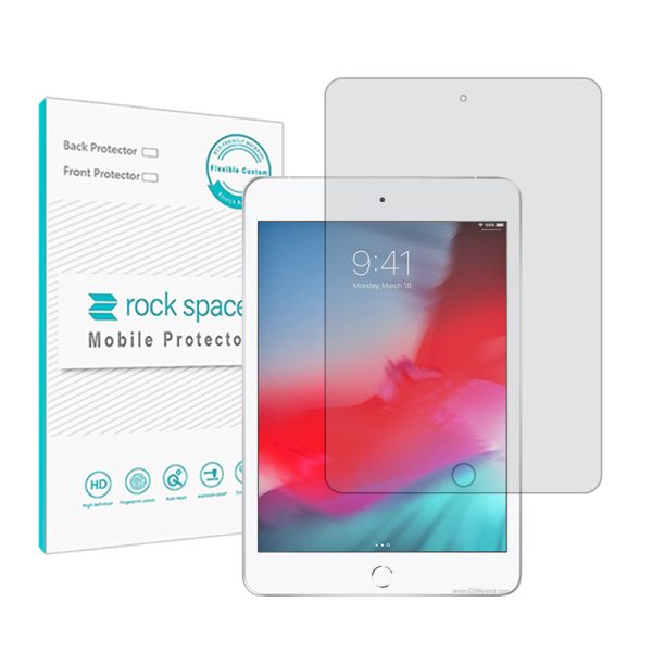 گلس تبلت اپل iPad mini مدل نانو هیدروژل شفاف برند راک اسپیس کد 9982L