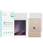 گلس صفحه نمایش و پشت تبلت آیفون iPad mini 3 مدل نانو هیدروژل شفاف برند راک اسپیس کد L