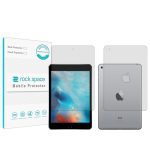 گلس صفحه نمایش و پشت تبلت آیفون iPad mini 4 مدل نانو هیدروژل شفاف برند راک اسپیس کد L