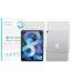 گلس صفحه نمایش و پشت تبلت اپل iPad Air (2020) مدل نانو هیدروژل شفاف برند راک اسپیس