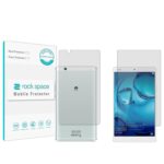 گلس صفحه نمایش و پشت تبلت هوآوی MediaPad M3 8.4 مدل نانو هیدروژل شفاف برند راک اسپیس