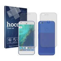 گلس صفحه نمایش و پشت گوشی گوگل Pixel XL مدل شفاف برند هوکو کد SS
